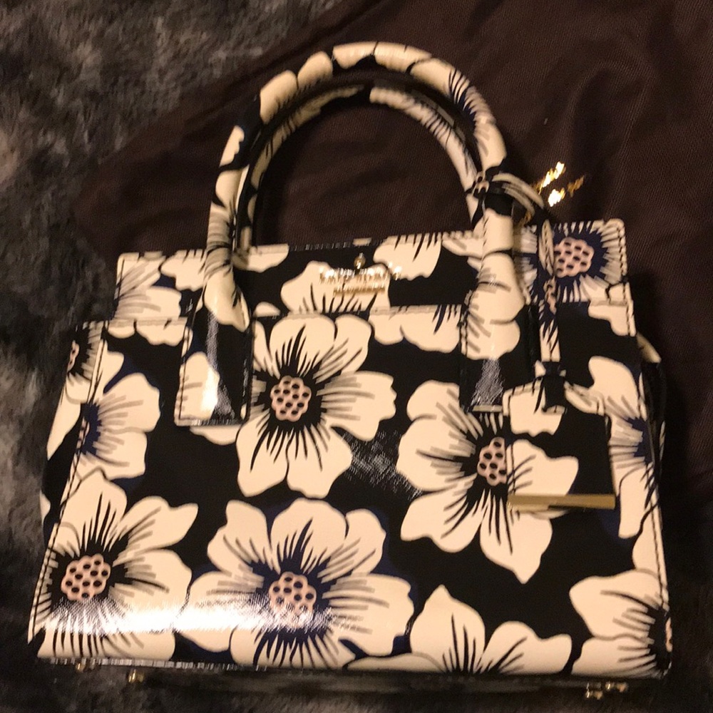 Kate Spade floral bag small. NWOT